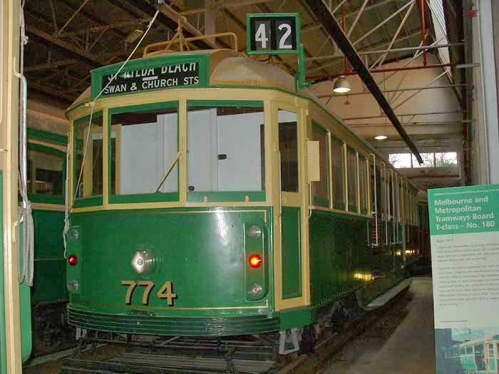 Melbourne & Metropolitan Tramways Board W5 Class 774
